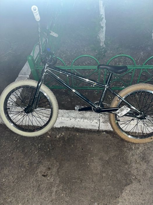 BMX, серебристый