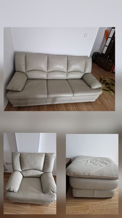 Vând set canapea +fotoliu