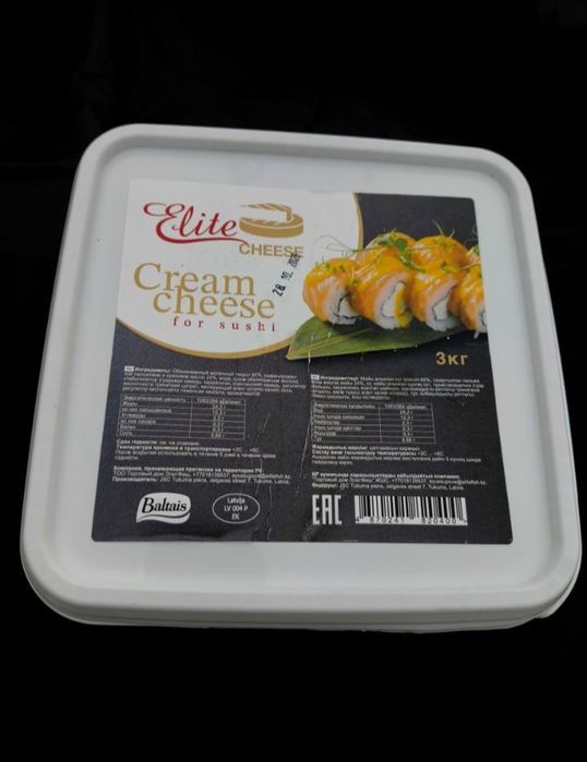 Сыр для суши 3кг