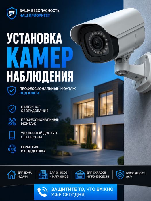 УСТАНОВКА! Камеры • СКУД • Шлагбаумы