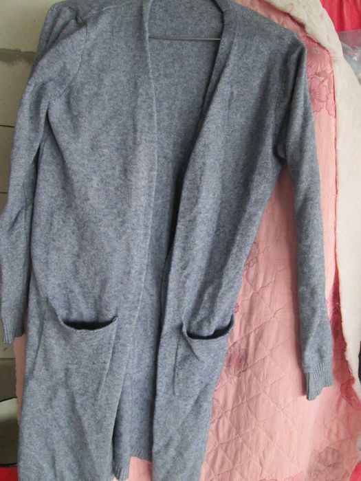 cardigan lung  cu buzunare  M