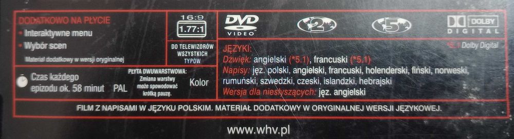 The Sopranos Season 2 2000 4 x DVD sezon complet