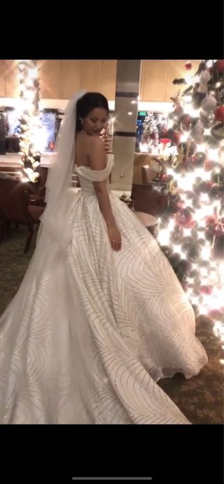 Счастливое свадебное платье