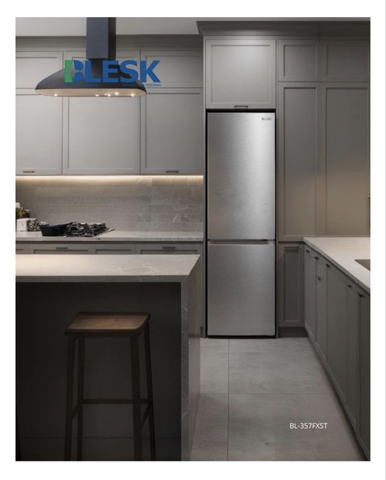 Холодильник Blesk BL-357FXST серый