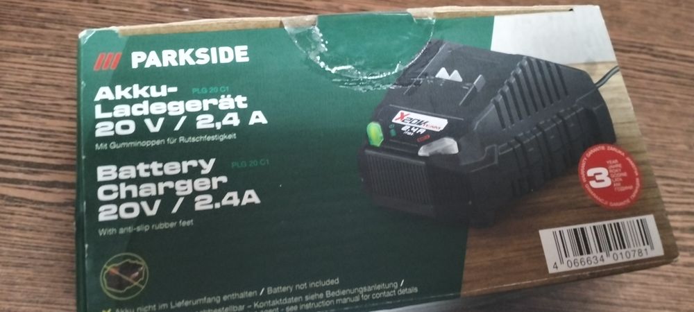 Încărcător parkside