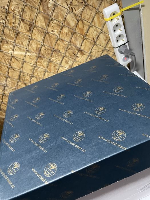 Фруктовница, ваза богемский хрусталь