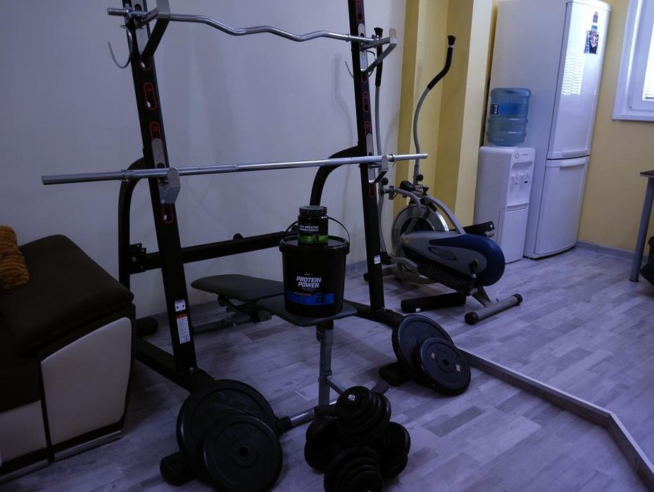 Комплект лежанка с лостове и тежести