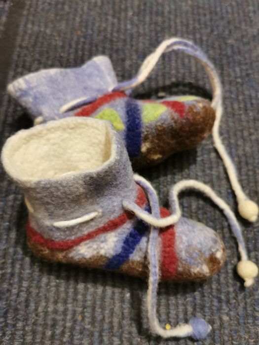 Пинетки. Шерсть. Тёплые.