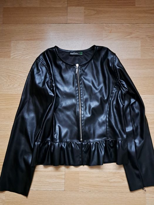 Кожено и дънково яке 9-10 години