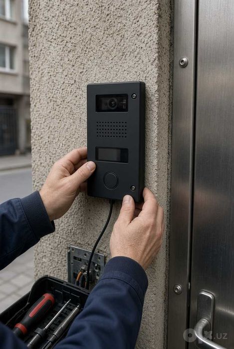 Профессиональная установка видеонаблюдения и домофонов