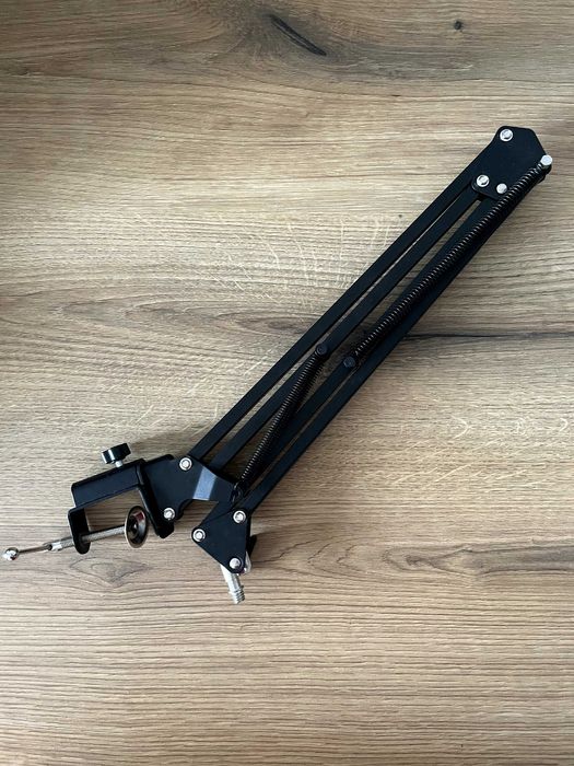 Audio-Technica AT2040 + M-Audio M-Track Solo + стойка