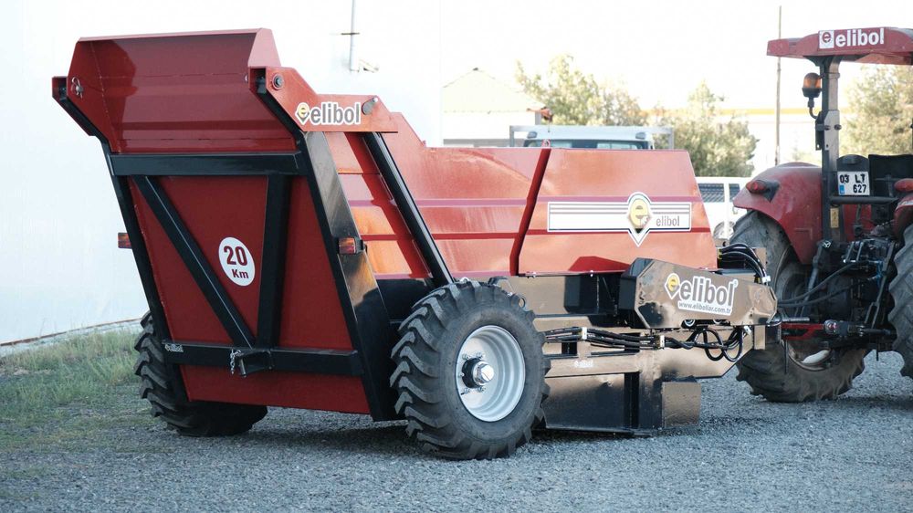 Tosh terish mashinasi ELİBOL (tosh tozalagich), Turkiya