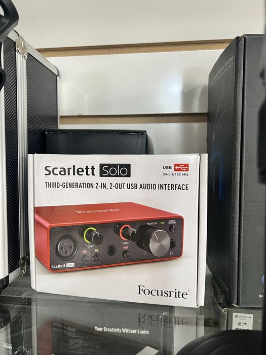 Звуковая карта Focusrite Scarlett Solo 3rd gen