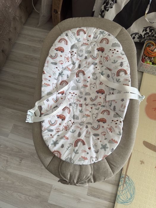 Продам Кресло-качели 2в1 Olsson Leaf beige