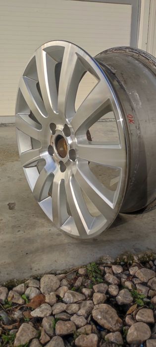 CNC diamond cut ремонт на джанти двуцветни