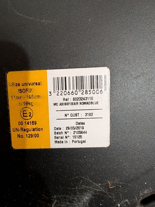Scaun auto Maxi-cosi axissfix air