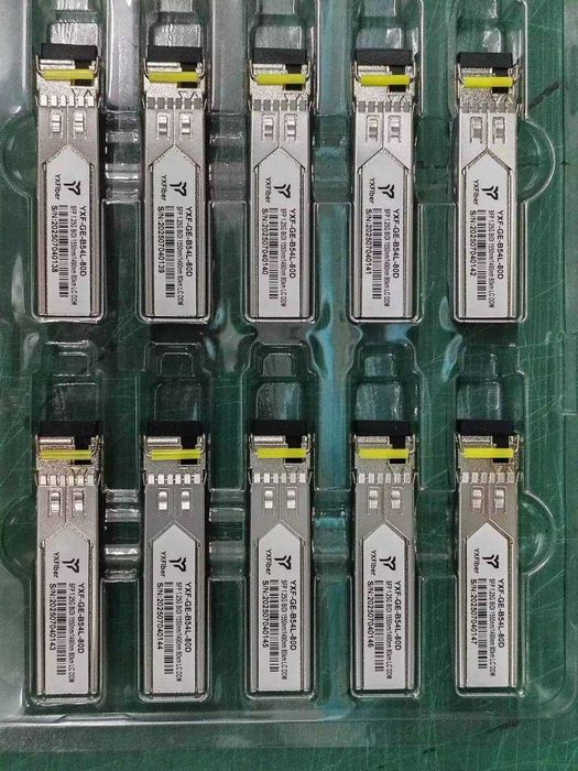 Transiver SFP+ 10G, SFP 1.25G все типы модулей: 10km, 20km, 40km, 80km