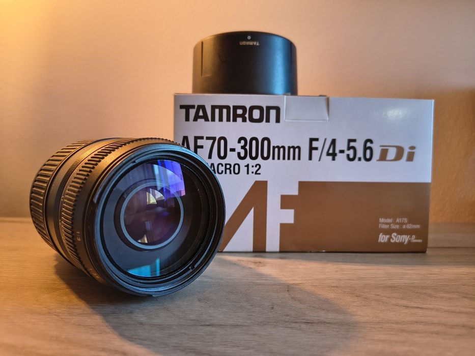 Tamron 70-300mm Di LD Macro. Sony A.
