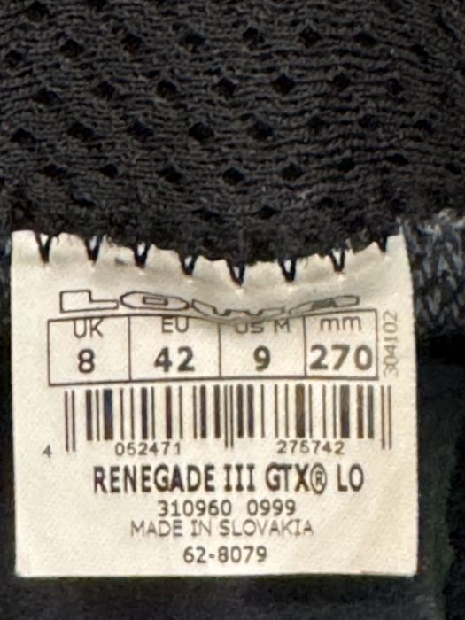 Туристически обувки LOWA RENEGADE ||| GORE-TEX .Номер 42