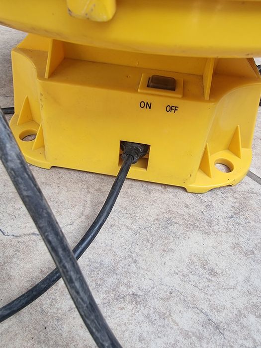Blower tobogan curte