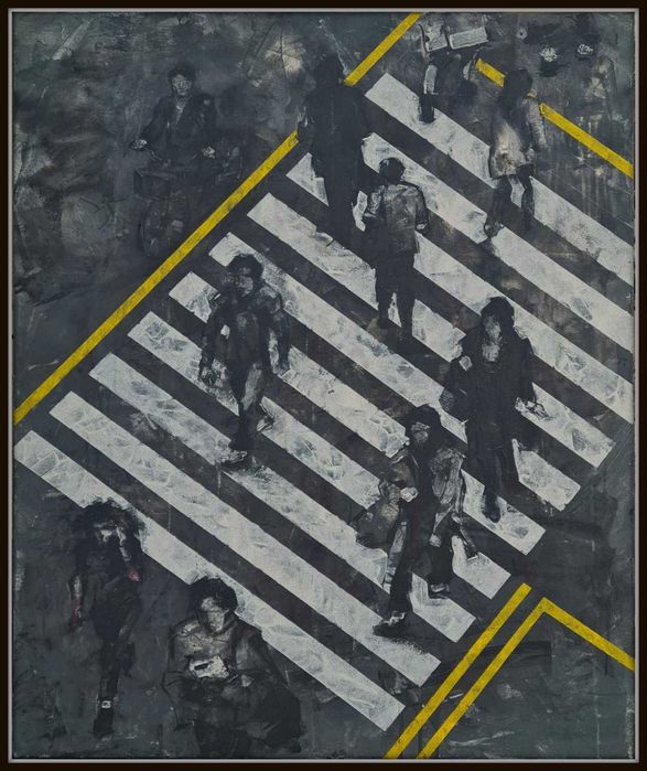 Големи абсрактни авторски картини за дома и офиса!