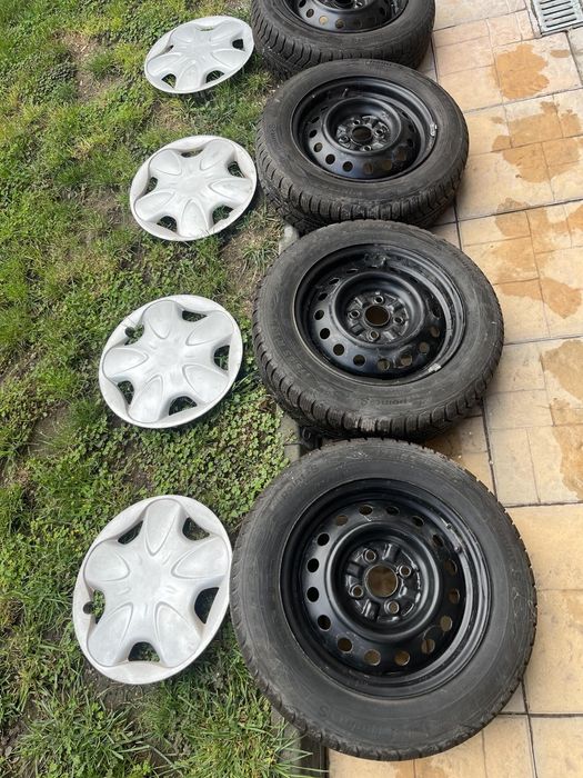 Зимни гуми с метални джанти