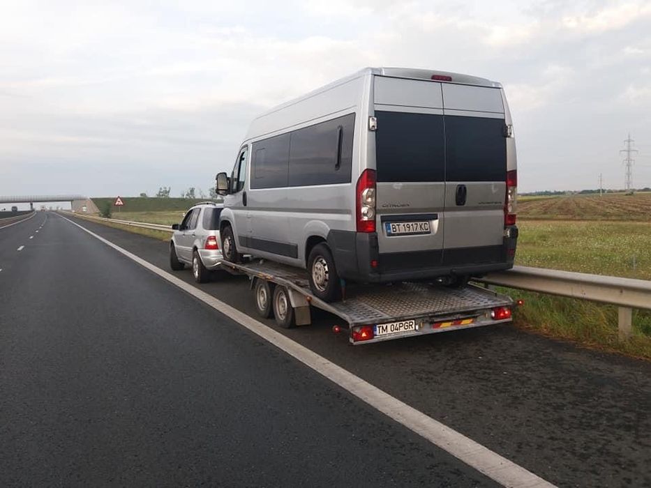 Tractare auto Timisoara non stop Nadlac, Lugoj , platforma, A1, șlep