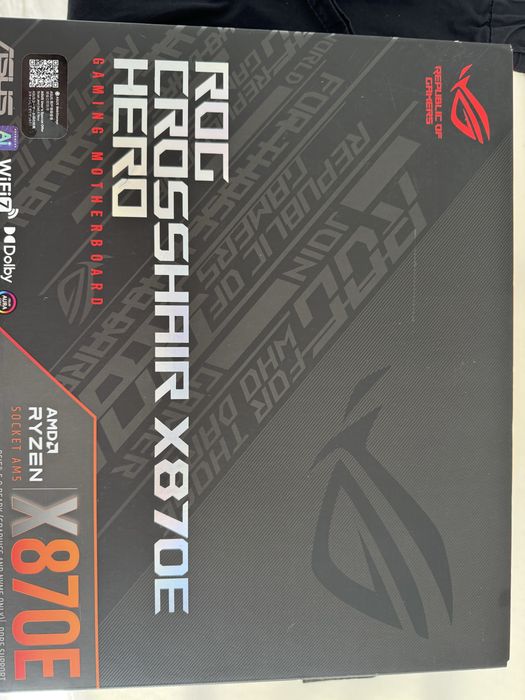 Kit placa de baza Asus X870e Hero/Gskill DDR 5 8000Mhz