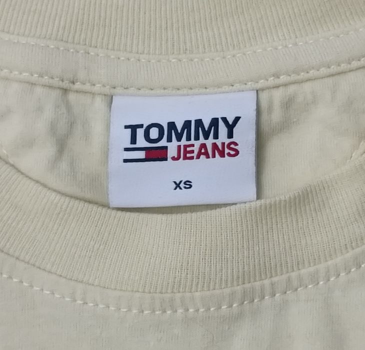 Tommy Jeans оригинална тениска XS памучна фланелка