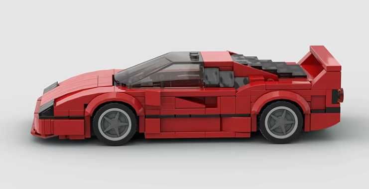 Сглобяема количка Ferrari F40