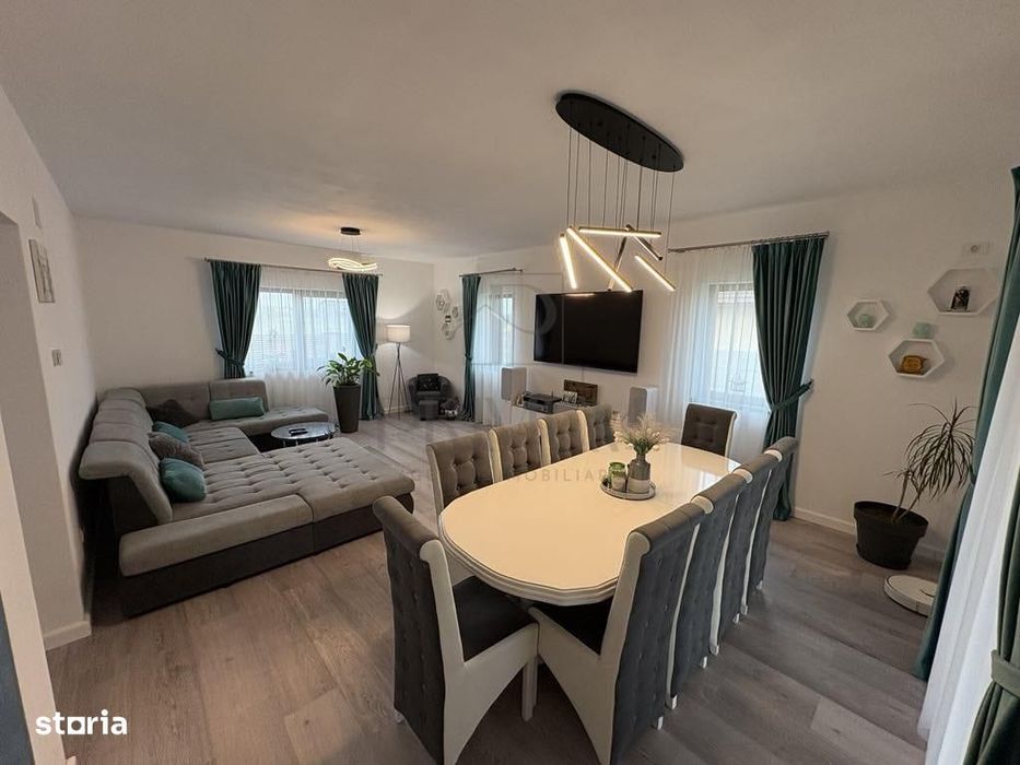 Sag, Casa Moderna P+M, 4 Camare, 2 Bai, Incalzire In Pardoseala