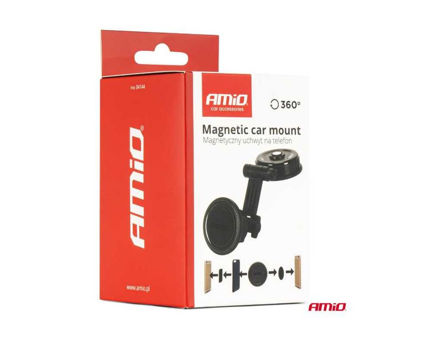 Магнитна автомобилна стойка за телефон за табло въртяща се на 360°