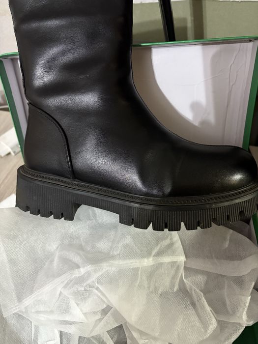 Сапоги женские теплые