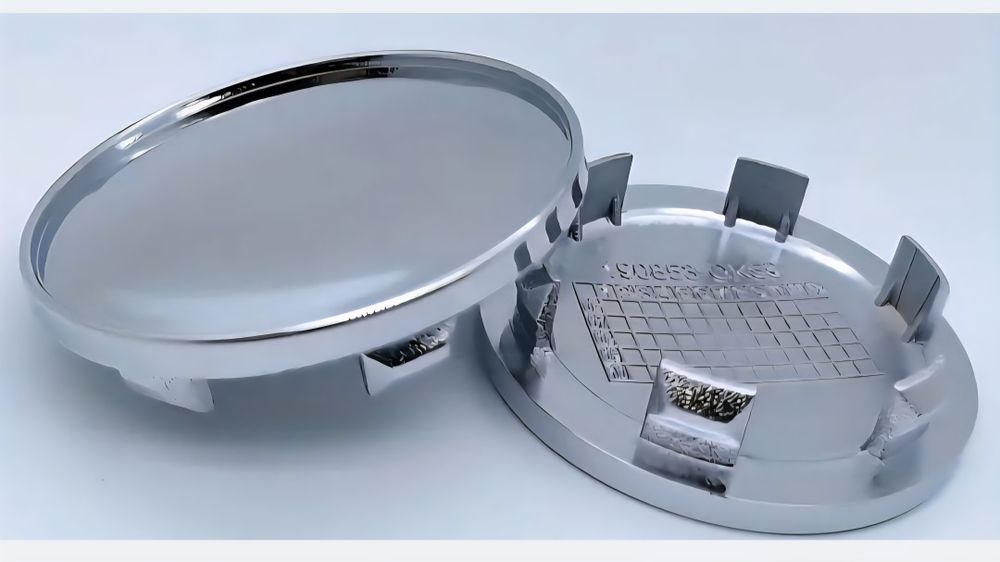 Vând capace centrale pentru jante, realizate din metal, finisaj lucios