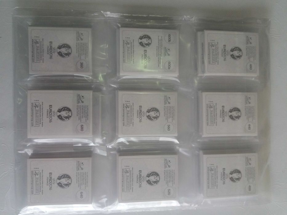 Panini Euro 2016 MEGA PACK Bulgarian edition