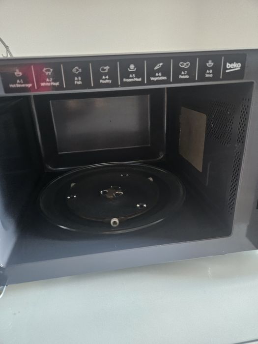 Cuptor cu microunde Beko MOF23110X, 23 L, 800 W, Electronic, Timer, Inox
