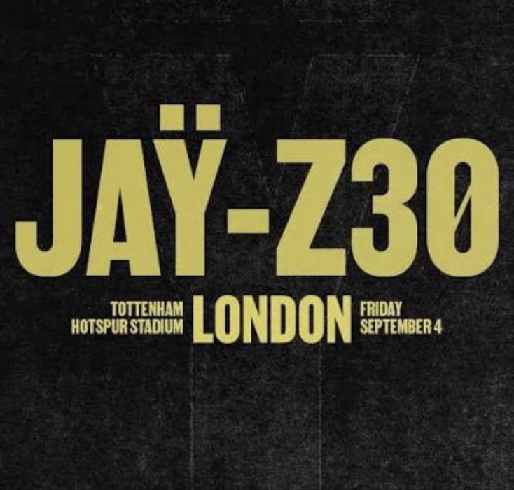Vand 1 bilet la Jay-Z 30 in Londra