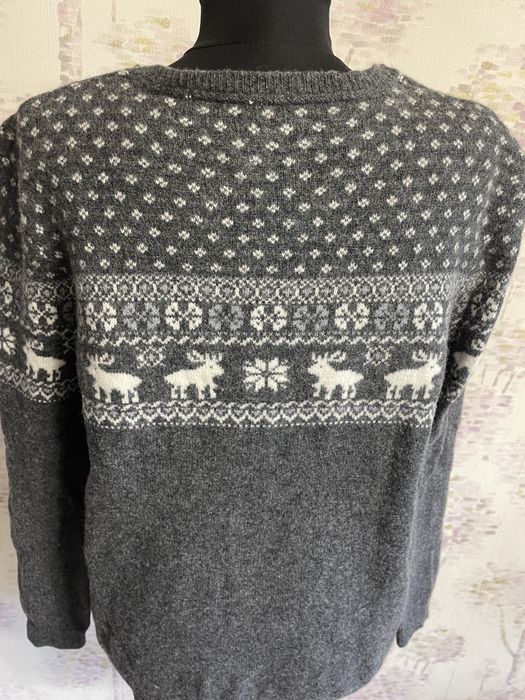 Bluza/Pulover dama gros/iarna/lana merinos Marie Lund L/XL