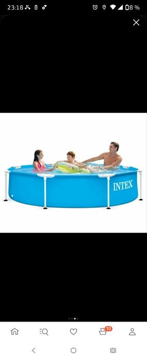 Каркасный бассейн 244х51 см. 1828 л. 700.000 сум.