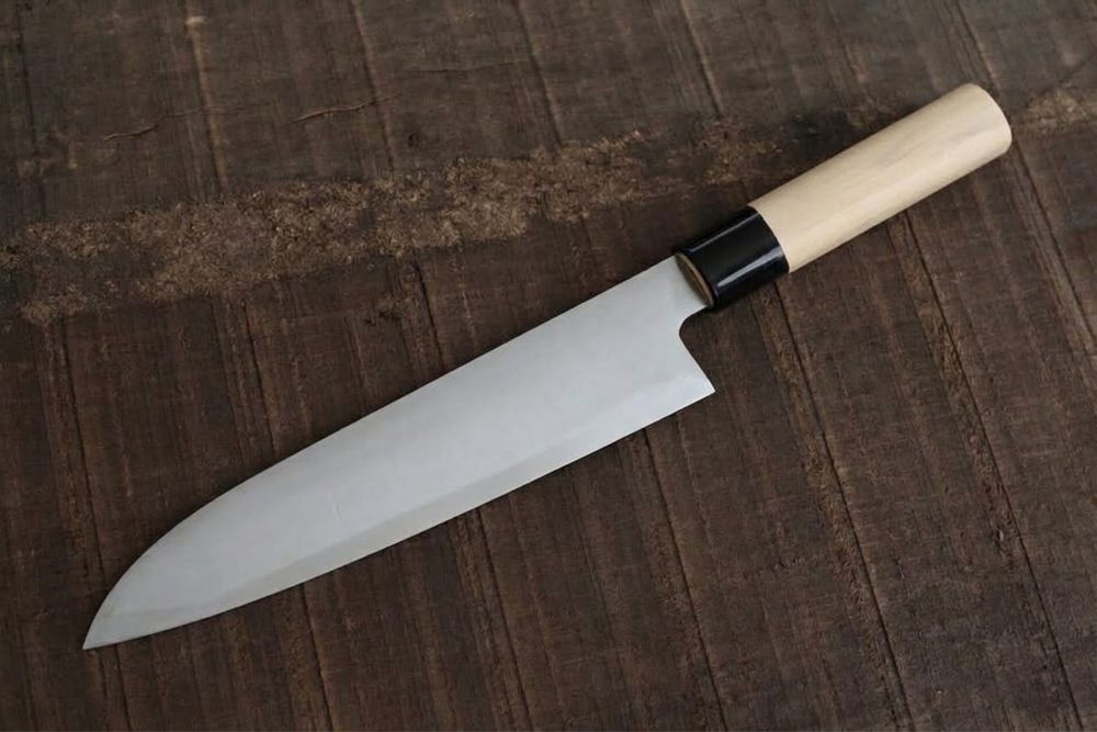 Японски кухненски нож Gyoto 175mm - Прахова стомана HAP40 (65 HRC)