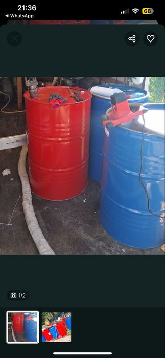 Butoaie din tabla 240 l
