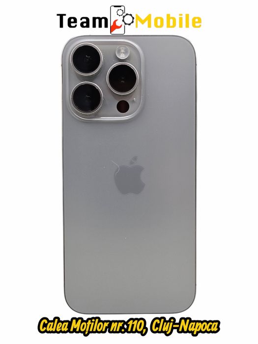 iPhone 15 Pro Natural Titan 128GB Baterie 100%