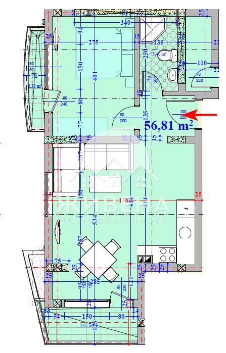 Продава се Двустаен апартамент в с. Кранево, Област Добрич - 70 кв.м за 1279 €/кв.м - Снимка #1