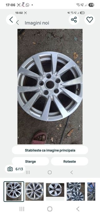 Jante cauciucuri logan ford  scoda vag duster bigster
