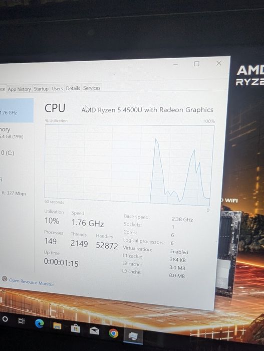 Okazie ‼️ Lenovo ThinkPad cu Ryzen 5 Baterie ok 4 ore !