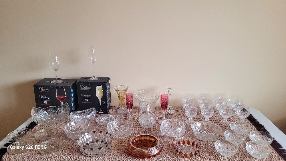 Декоративни кристални съдове