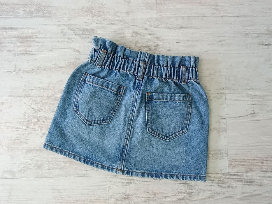 Детска дънкова оригинална пола Benetton