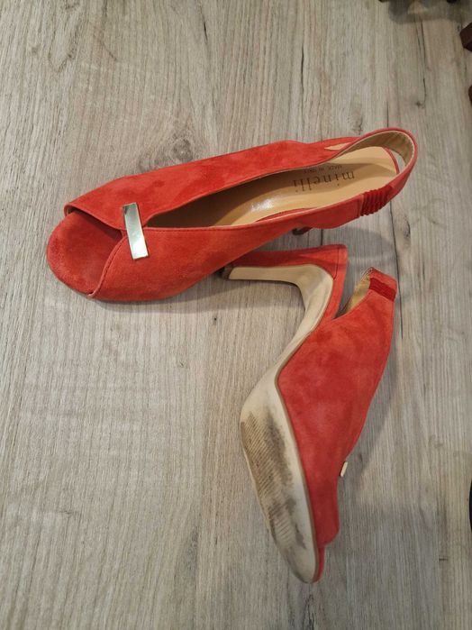 Pantofi piele intoarsa