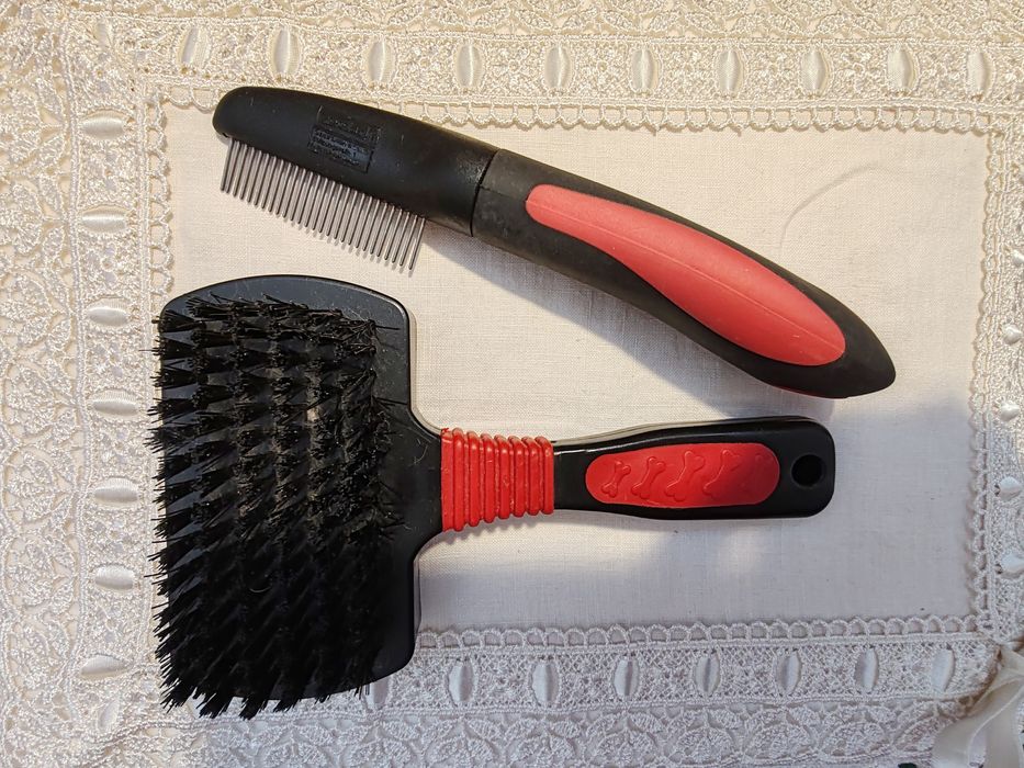 Perie și pieptan pentru animale câini/ pisici