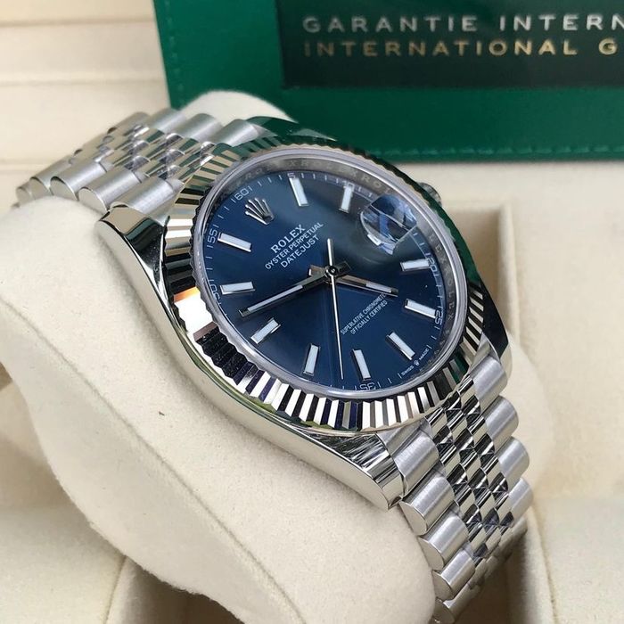 ceas rolex datejus blue dial 41,mm